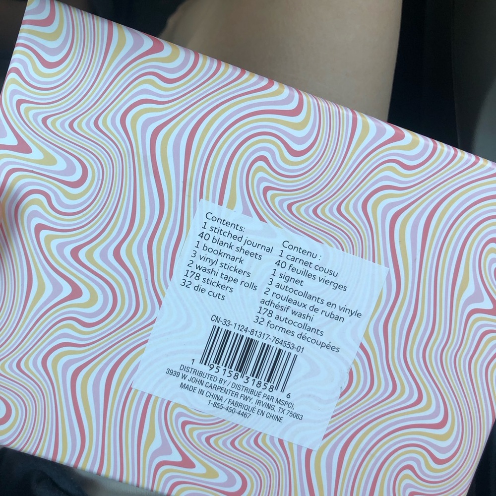 Michaels Colorful Journal Kit with Stickers - Picture 2 of 2